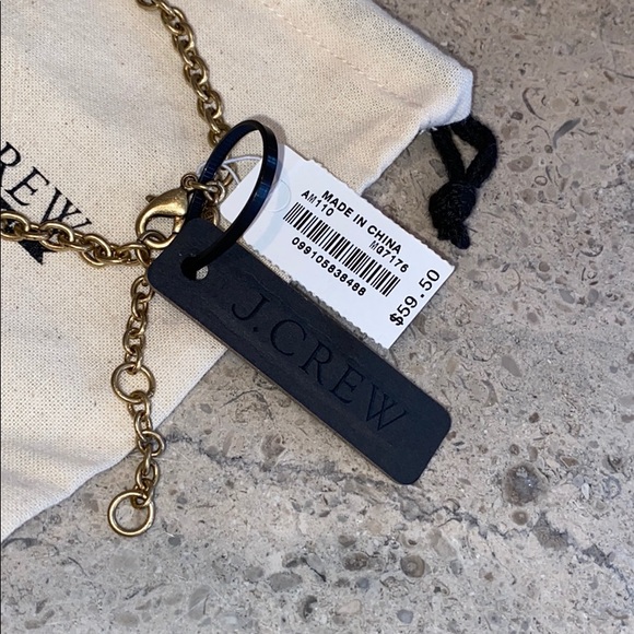 J. Crew Pearl Bee Statement Necklace. - Picture 5 of 6